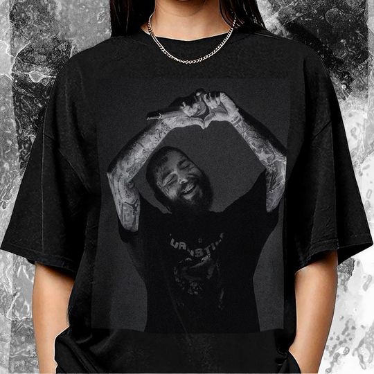 Discover Post Malone Tour Shirt, Posty Western Music Concert Tour 2025 shirt, Gift For Fan
