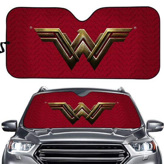 Gift Idea For Fans Wonder Woman Auto Sun Shade