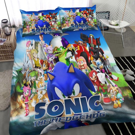 Sonic The Hedgehog Bedding Set