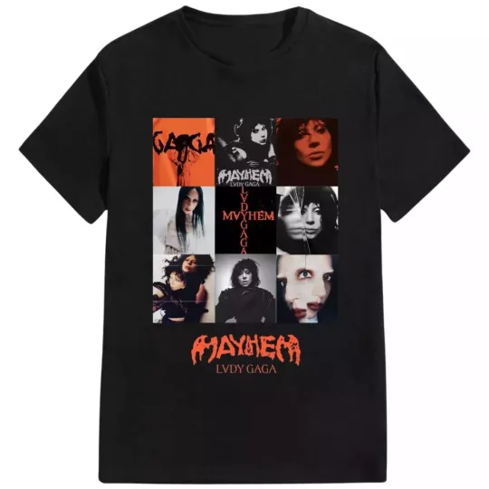 New Ld ga Mayhem Album Release Unisex T-Shirt