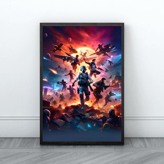 Battle Royale Victory Poster For Gift For Son For Friend Battle Royale Boy Room Decor Battle Royale Teen Room Decor Birthday Gift