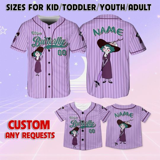 Discover Disney Eclipsa Butterfly Jersey, Disney Star vs The Forces Of Evil Jersey, Eclipsa Butterfly Matching Jersey, Disney Cartoon Jersey