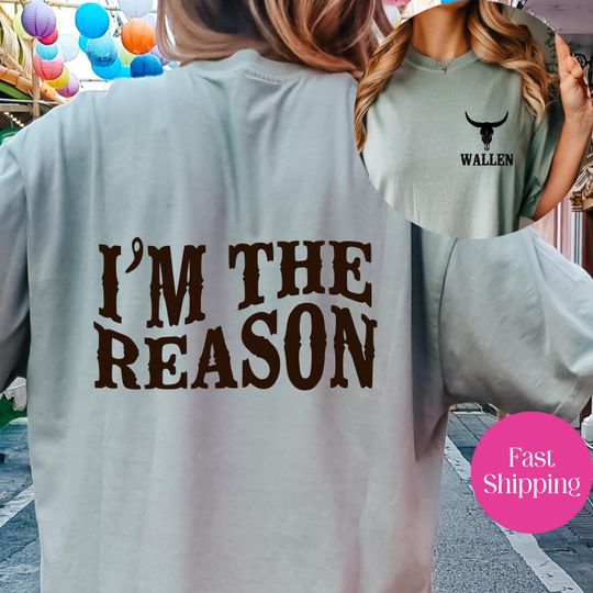 Discover Wallen Western Shirt - I'm the Reason - Country Music Festival Shirt - I'm the Problem Tour - 2025 Concert T-shirt - More than My Hometown