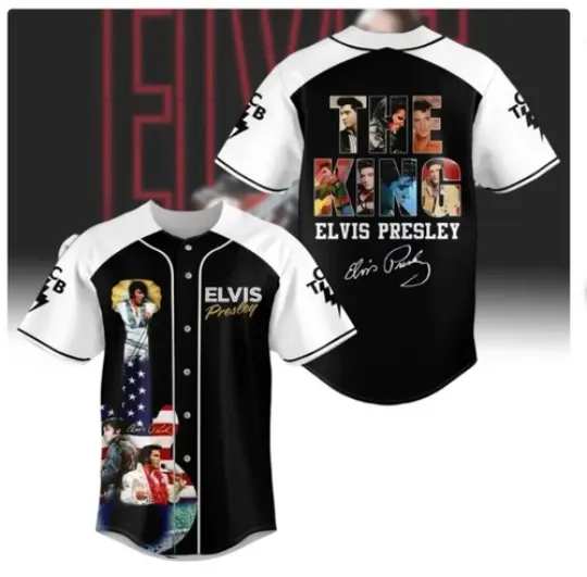 Discover Elvis Presley Baseball Jersey-