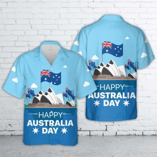 Discover Happy Australia Day 10 Hawaiian Shirt