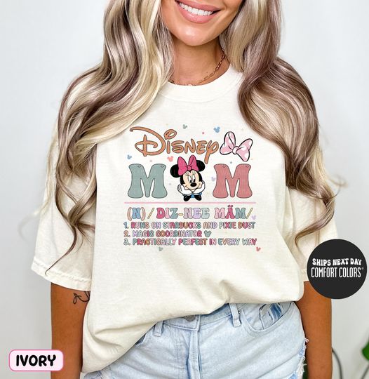 Discover Disney Mom Comfort Colors Shirt Minnie Mouse Shirt Perfect In Every Way Disney Mama Shirt Cute Disney Minnie Shirt Disney Mothers Day Shirt
