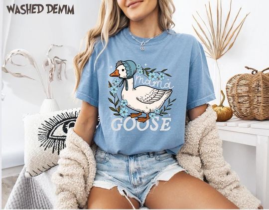 Discover Mama Goose shirt,Mama silly goose tee,Mothers day gift,Gift for mom,Gift for Mama tee,Mothers Day Gift From Daughter for Mom