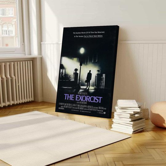 The Exorcist Movie Posters, Wrapped Poster, Wall Art, Room Decoration, Retro Aesthetics