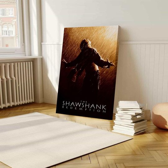 The Shawshank Redemption (1994) Movie Posters, Wrapped Poster, Wall Art, Room Decoration, Retro Aesthetics,Birthday Present