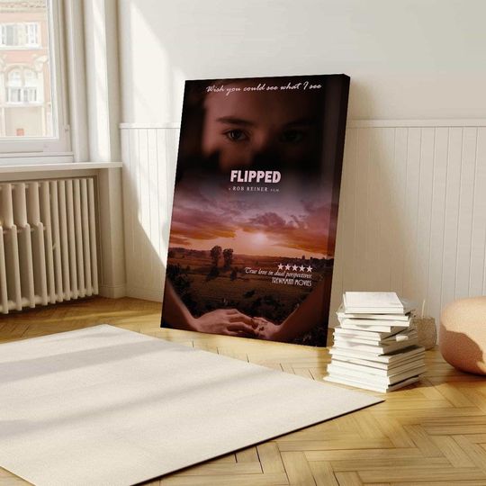 Discover Flipped (2010) Movie Posters, Wrapped Poster, Wall Art, Room Decoration, Retro Aesthetics