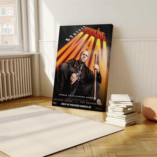 Discover A Working Man (2025) Movie Posters, Wrapped Poster, Wall Art, Room Decoration, Retro Aesthetics,Birthday Present