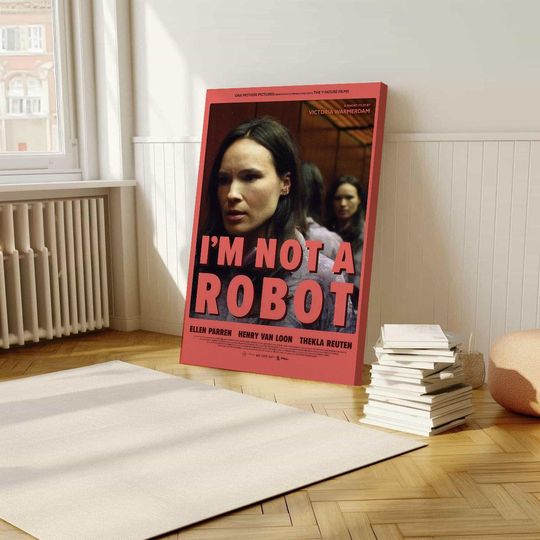 I'm Not a Robot (2025) Movie Poster, Wrapped Poster, Wall Art, Room Decoration, Retro Aesthetics,Birthday Present