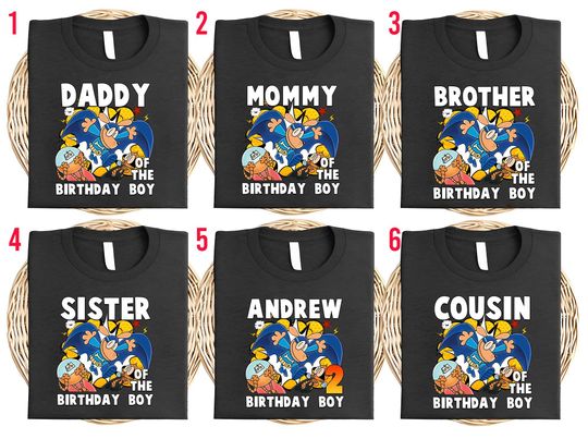 Custom Dog Man and Cat Birthday Shirt, Raglan style Family matching Party shirts, Cat Birthday Family Shirt