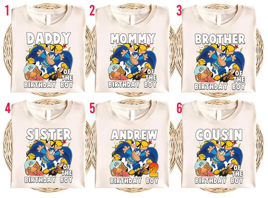 Custom Dog Man and Cat Birthday Shirt, Raglan style Family matching Party shirts, Cat Birthday Family Shirt