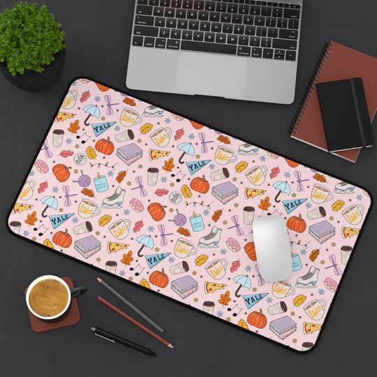 Stars Hollow Desk Mat, Gilmore Desk Mat, Lukes Diner Office Mat, Fall Season Desk Mat, College Girl Desk Mat, Office accessories, Gift