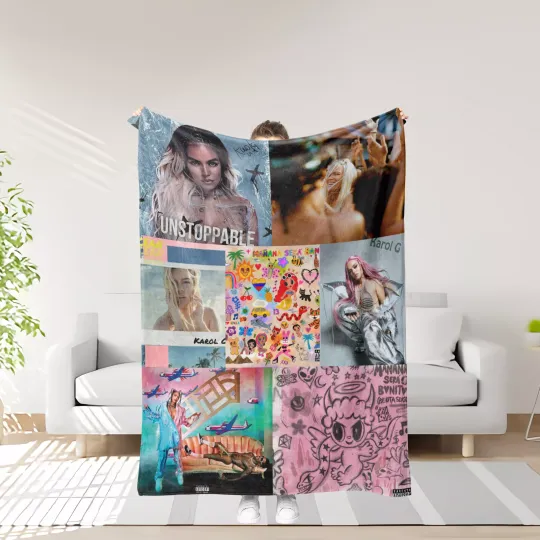 Discover KAROL G Throw Blanket Gifts for Fans