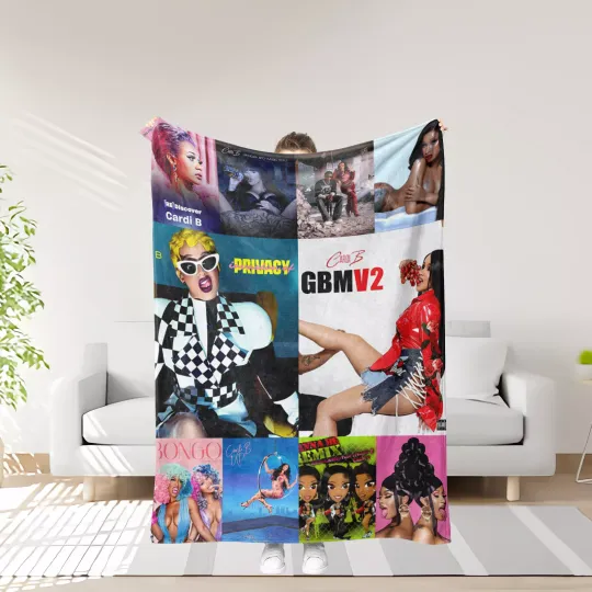 Discover Cardi B Throw Blanket Gifts for Fans