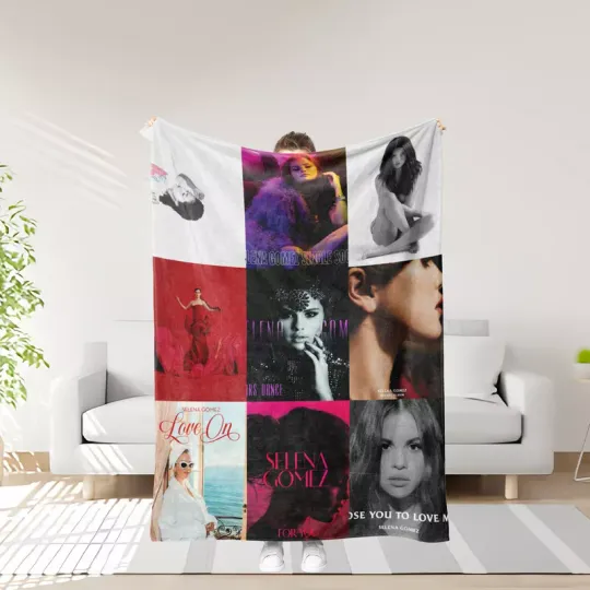 Selena Gomez Throw Blanket Gifts for Fans