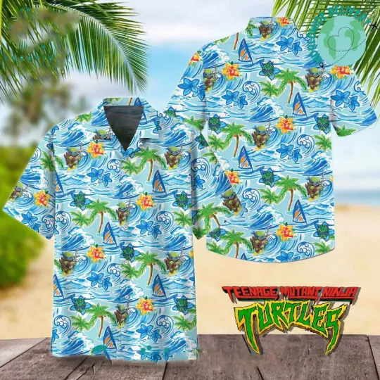 Teenage Mutant Ninja Turtles Hawaiian Shirt