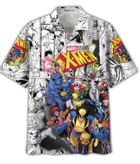 Marv.El Animation X-Men ’97 Hawaiian Shirt