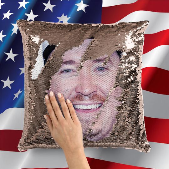Discover SHANE GILLIS - Fan Sequin Pillow Case
