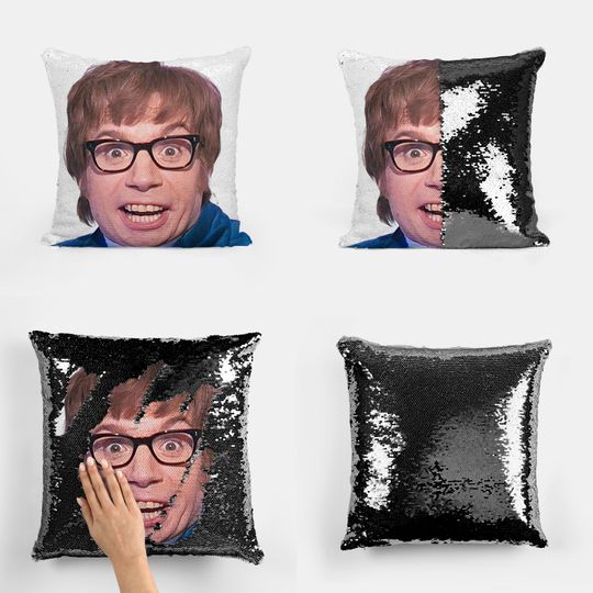 AUSTIN POWERS - Fan Sequin Pillowcase