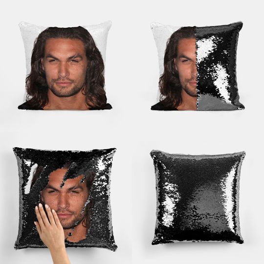 JASON MOMOA - Fan Sequin Pillowcase
