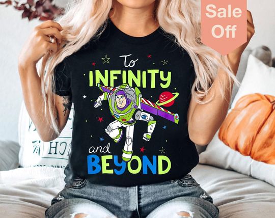 Disney Buzz To Infinity And Beyond Shirt, Toy Story Buzz Lightyear T-shirt, Disneyland Trip Tee, Funny Disney Outfit, Disney Family Trip