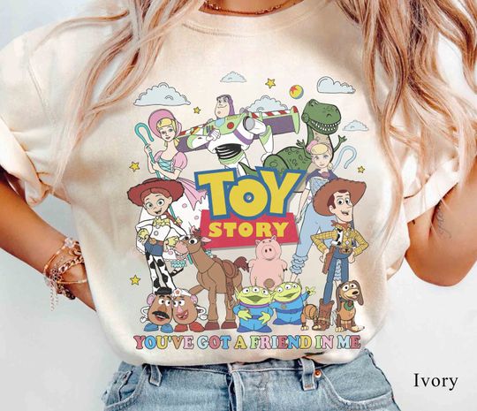 Discover You've Got a Friend in Me Shirt, Toy Story Tee, Toy Story Friends, Toy Story Birthday, WDW Toy Story Family, Buzz Lightyear, Toy Story Woody