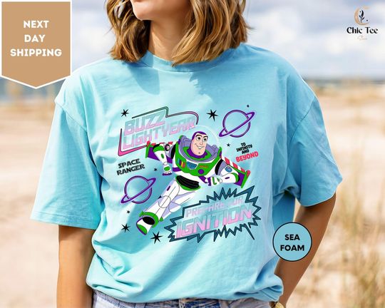 Toy Story Buzz Lightyear Shirt, Space Ranger To Infinity and Beyond Shirt, Disneyland Toy Story Shirt,Toy Story Birtday Shirt