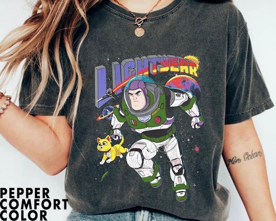 Retro Buzz Lightyear And Sox Space Ranger Shirt,  Toy Story T-shirt, Walt  World, Magic Kingdom
