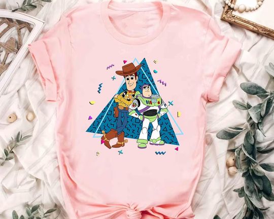 Disney Pixar Toy Story Buzz Lightyear & Woody Shirt, Toy Story Duo Buzz And Woody Tee, Magic Kingdom Disneyland Matching Tee