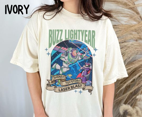 Buzz Lightyear Shirt, Retro Disneyland Comfort Colors Shirt, Birthday, Retro Disney Tee, Family Vacation, Space Ranger, Star Command Shirt