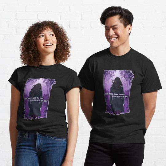 Agatha All Along - Down the Witches' Road - Portrait Woods Classic T-Shirt