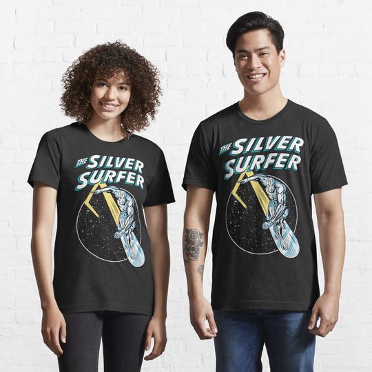 Cosmic Silver Surfer Essential T-Shirt