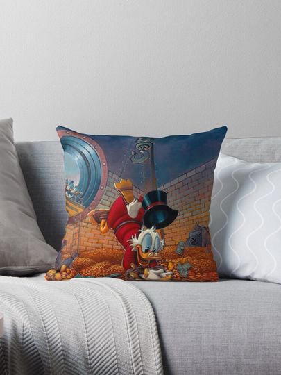Scrooge Mcduck Pillow