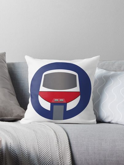 Monorail Logo Pillow