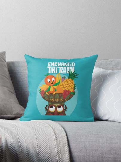 Enchanted Tiki Room Pillow