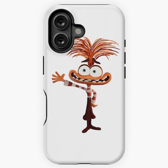 Anxiety Waving Inside Out 2 iPhone Case