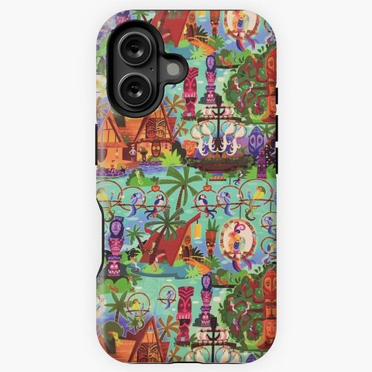 Discover Tiki Room iPhone Case