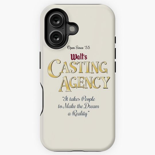 Discover Walt's Casting Agency iPhone Case