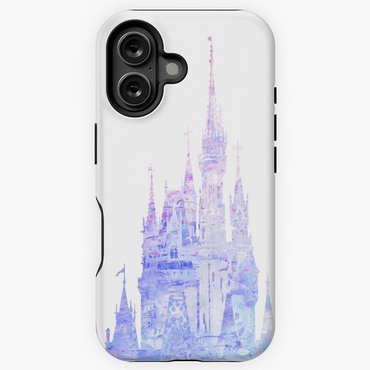 Discover Painted Magic Castle iPhone Case