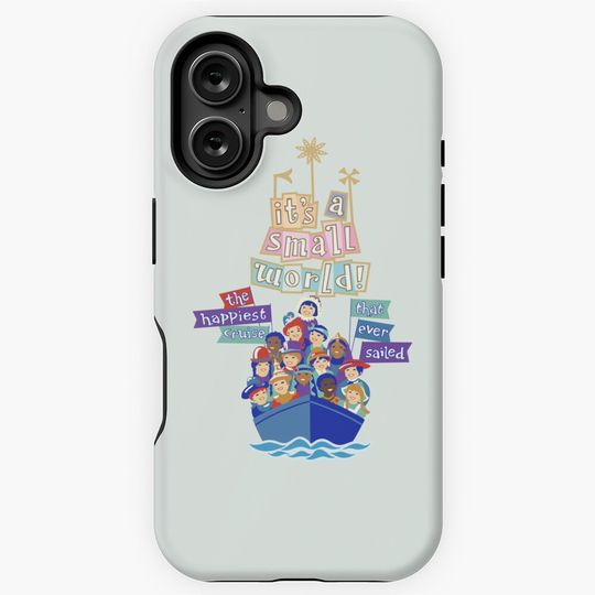 Discover It's A Small World iPhone Case