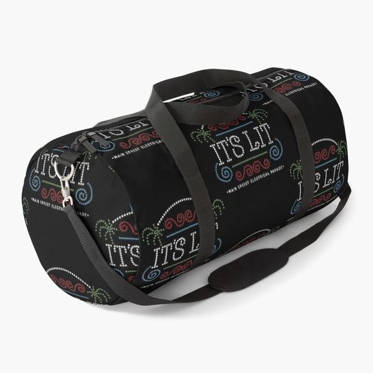 Its Lit Main Street Electrical Parade  Duffle Bag