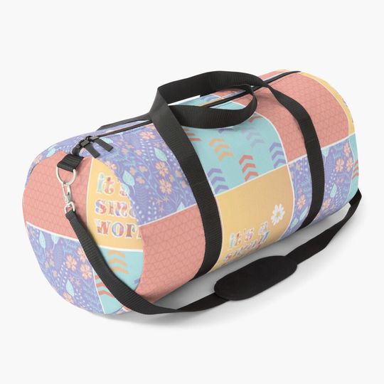 Discover "it's a small world" Pattern (version 1) Duffle Bag