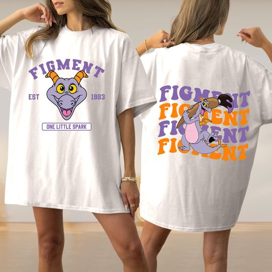 Figment Shirt, One Little Spark T-Shirt, Purple Dragon Shirt, Figment Epcot Shirt, Magic Kingdom Shirt, Vacation Shirt Shirt