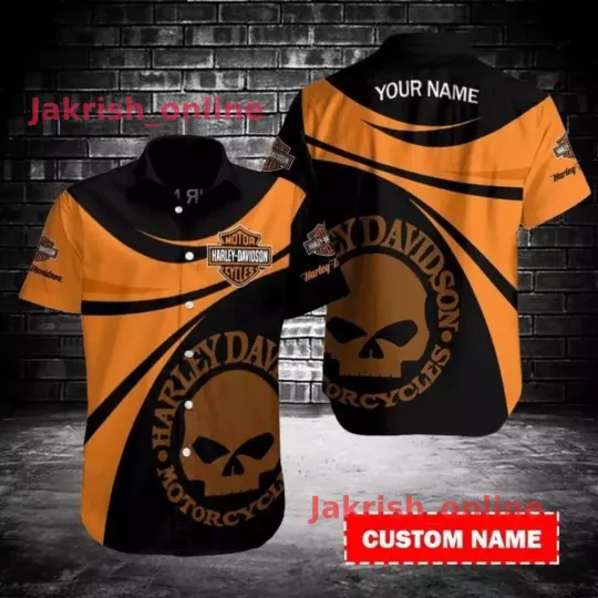 Discover Personalized Harleyy Motor Racing Davidson Casual Hawaiian  Shirt