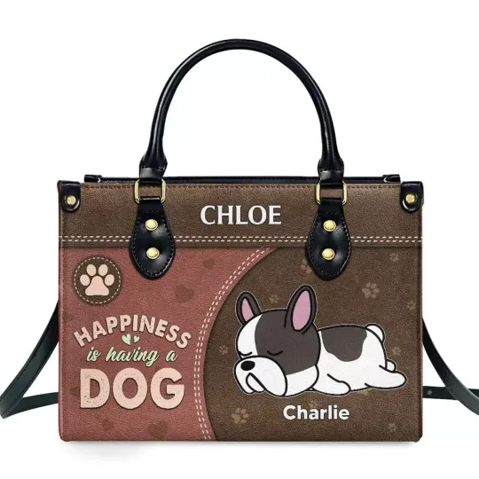 Discover Having A Dog Leather Handbag, Dog Leather Bag Gift