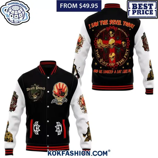 Discover Fi.ve F.ing.er De.ath Punch The Way of the Fist Baseball Jacket