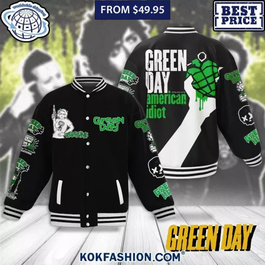 Gre.en Day American Idiot Baseball Jacket